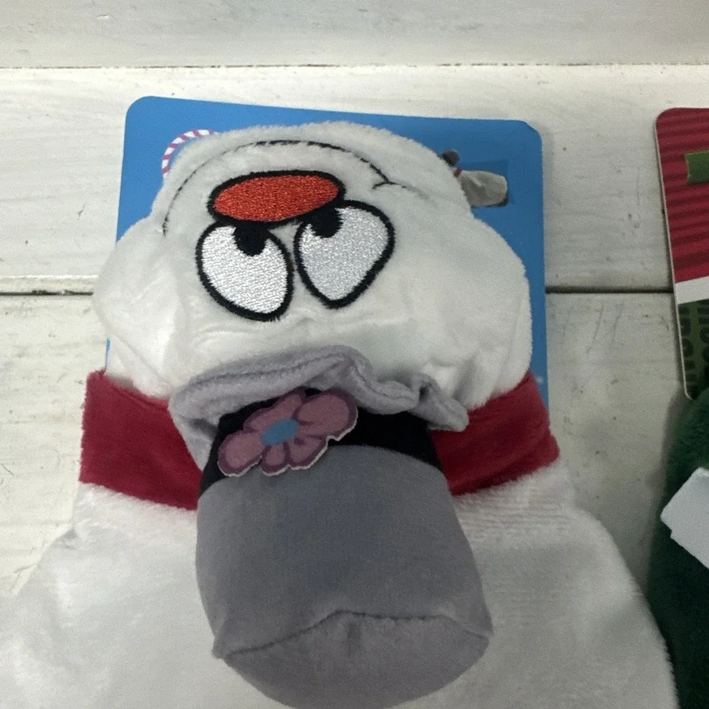FROSTY THE‎ SNOWMAN + ELF Small Animal Hoodie Costumes-Guinea Pig/Rabbit